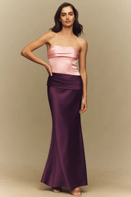 Isabella Strapless Ruched Corset Dress | Anthropologie (US)