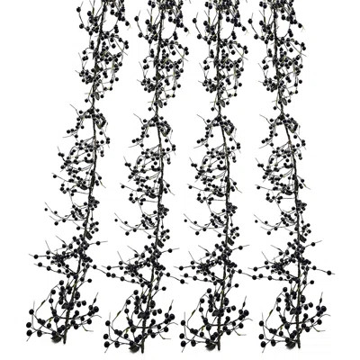 5' Berry Garlands - Set of 4 - Blue | Wayfair North America