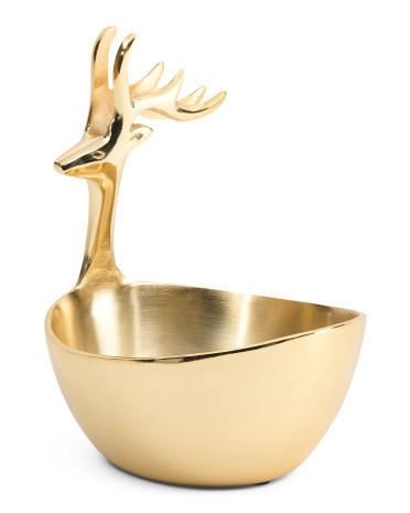 11in Reindeer Bowl | TJ Maxx
