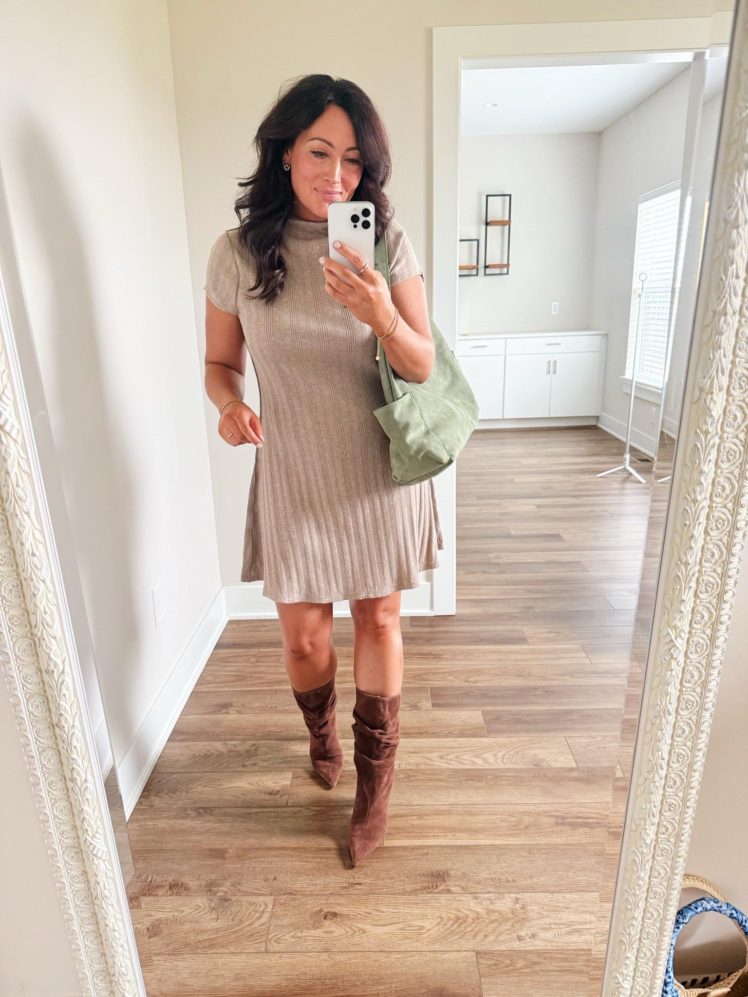 TARGET 🎯 TUESDAY 
• medium dress - true to size 
• boots true size

#LTKootd #LTKgrwm #LTKdayinmylife