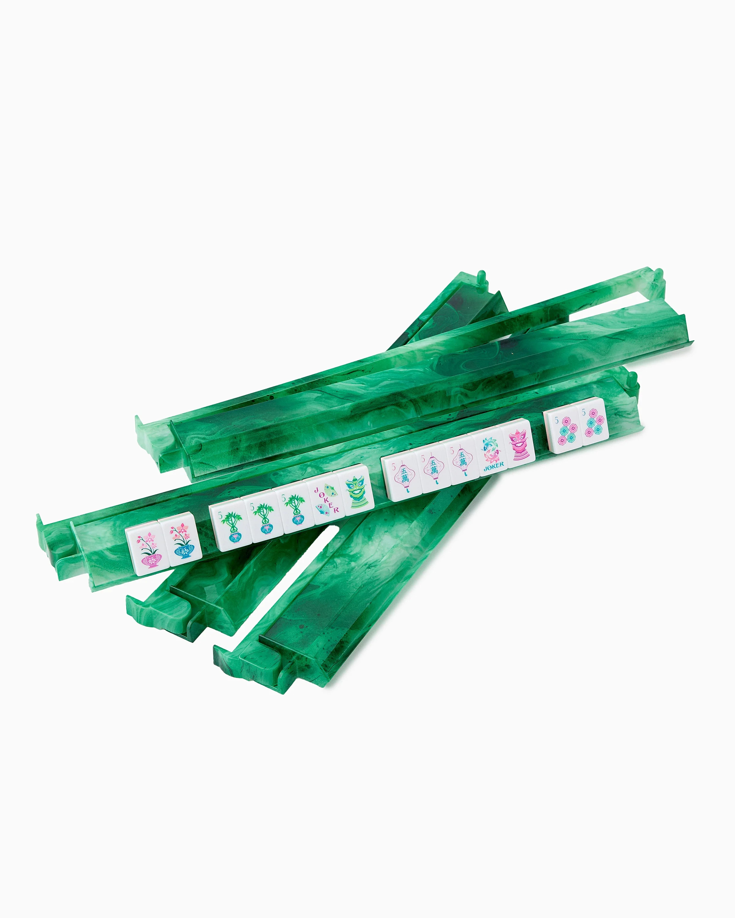 Agate Rack & Pusher Set | Oh My Mahjong