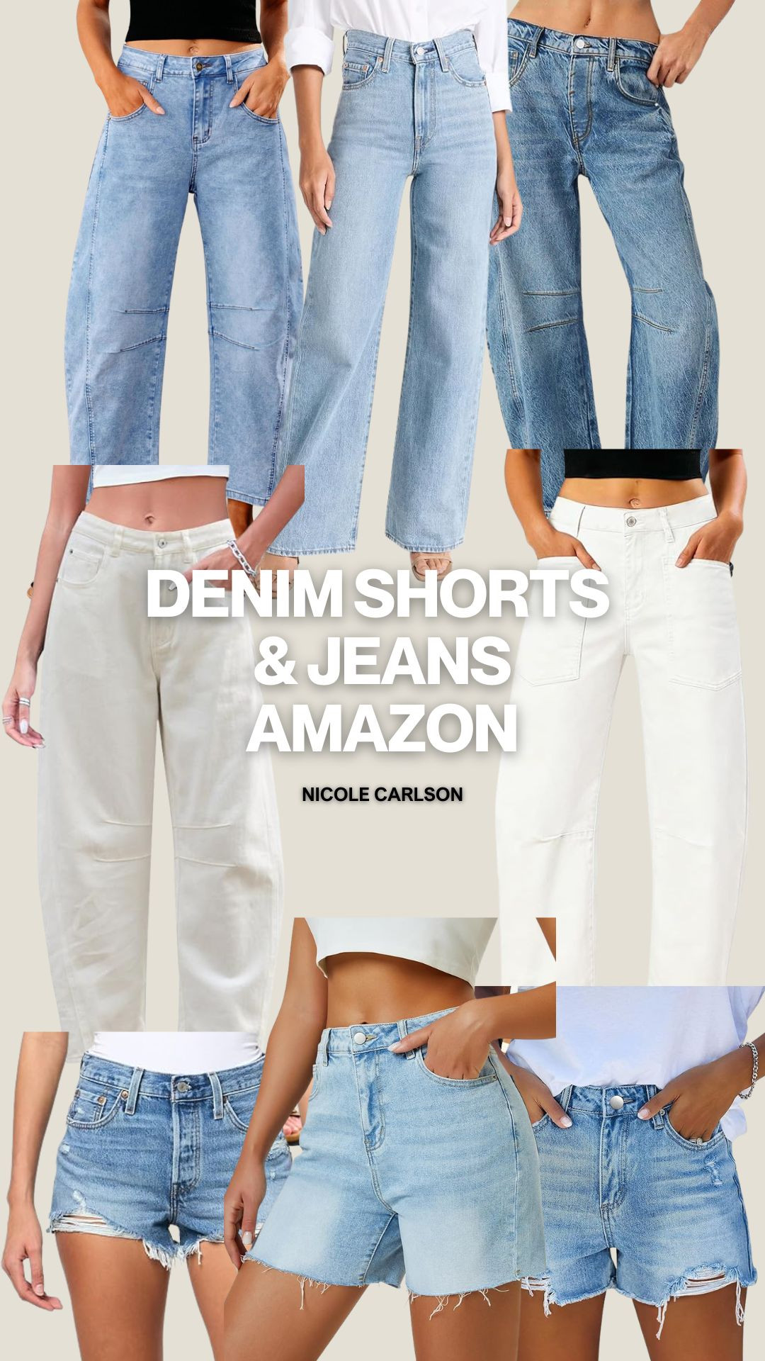 Denim jeans and short finds from Amazon 

 

#LTKSpringSale #LTKootd #LTKU