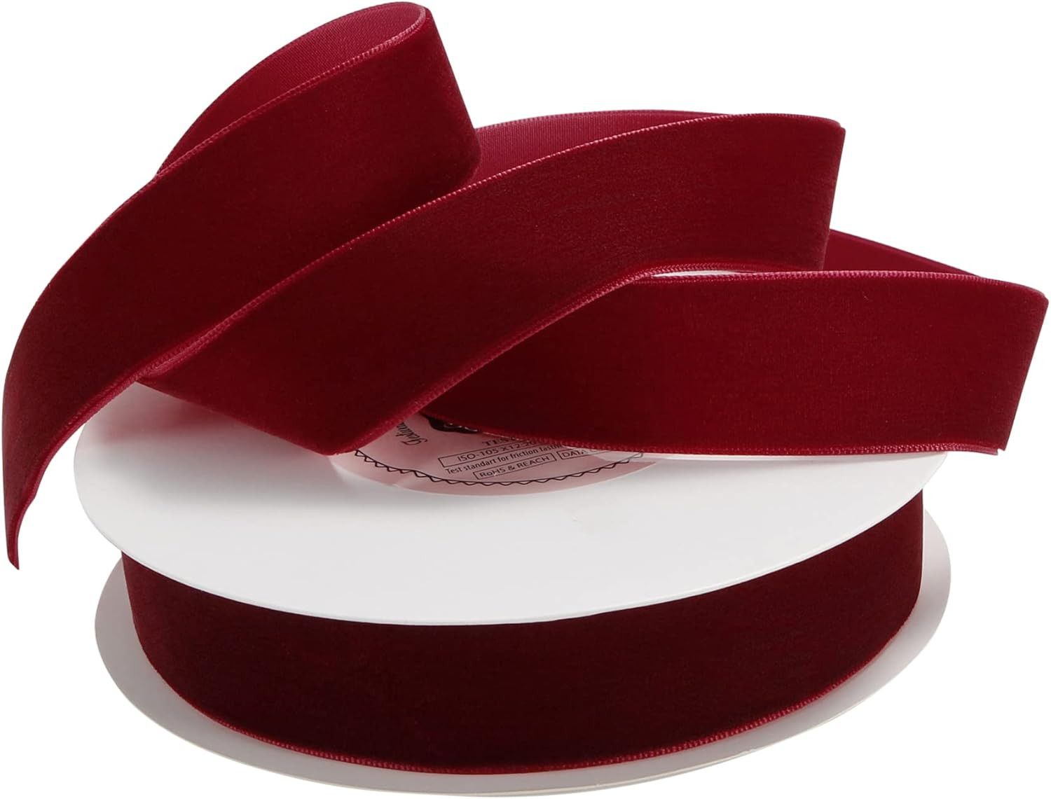 VATIN 1" Wide Crushed Velvet Ribbons by 10 Yards Spool, Rust, Perfect use for Choker. | Amazon (US)