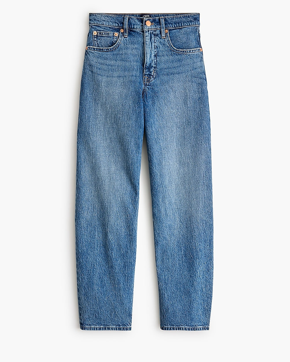 Petite barrel-leg jean in all-day stretch | J.Crew Factory