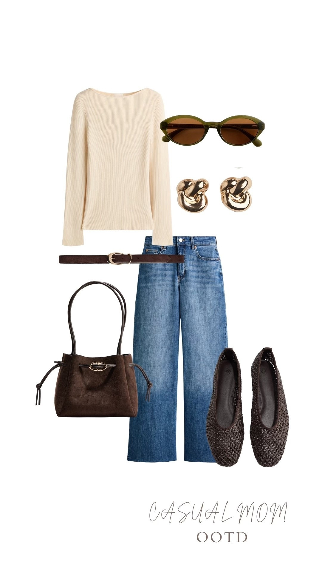 Casual mom ootd 🤍

#LTKspring #LTKjeans #LTKmaternity