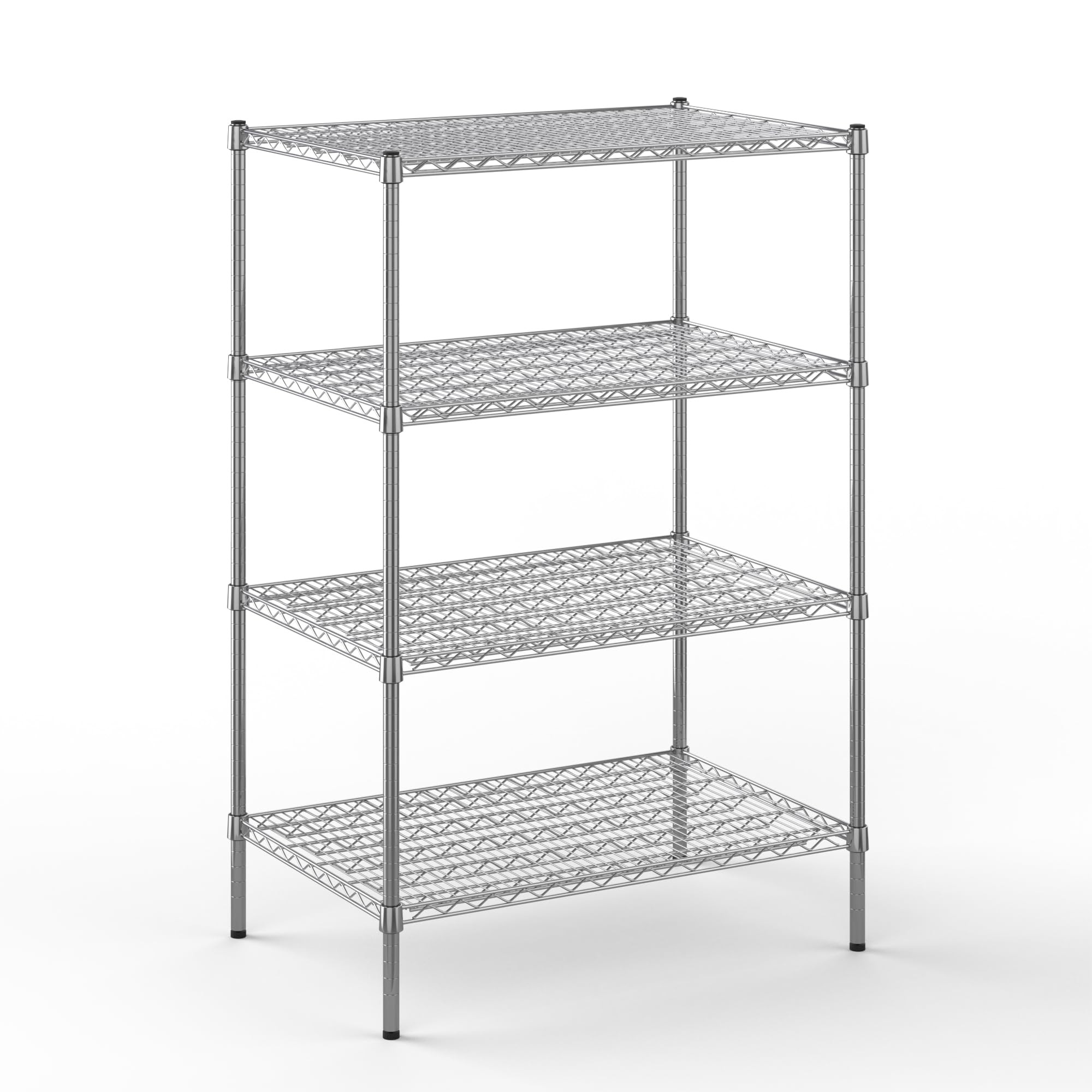 24" Deep x 36" Wide x 54" Height Wire Shelving Kit | 4-Tier | NSF Commercial Storage Rack Unit | Amazon (US)
