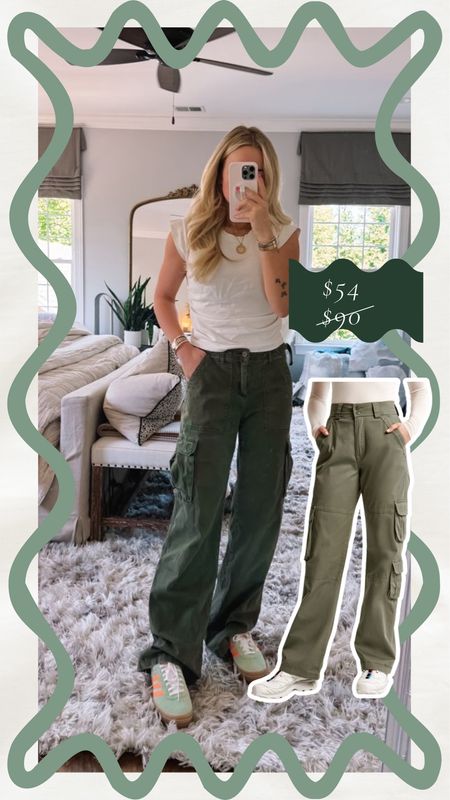 Abercrombie sale! My green cargo pants are on sale for $54! 

Abercombie, on sale, abercrombie cargo pants, summer outfit, summer style

#LTKsalealert #LTKfindsunder50 #LTKfindsunder100