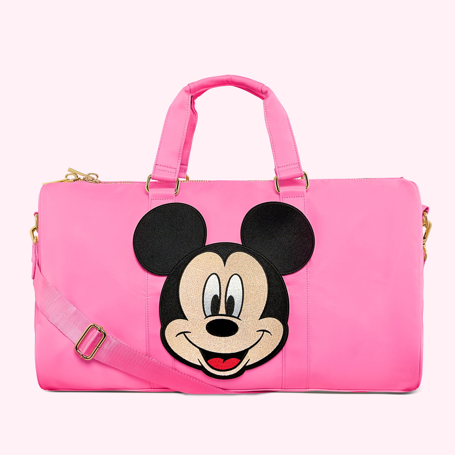 Disney Micky Mouse Bubblegum Pink Duffle Bag | Stoney Clover Lane | Stoney Clover Lane