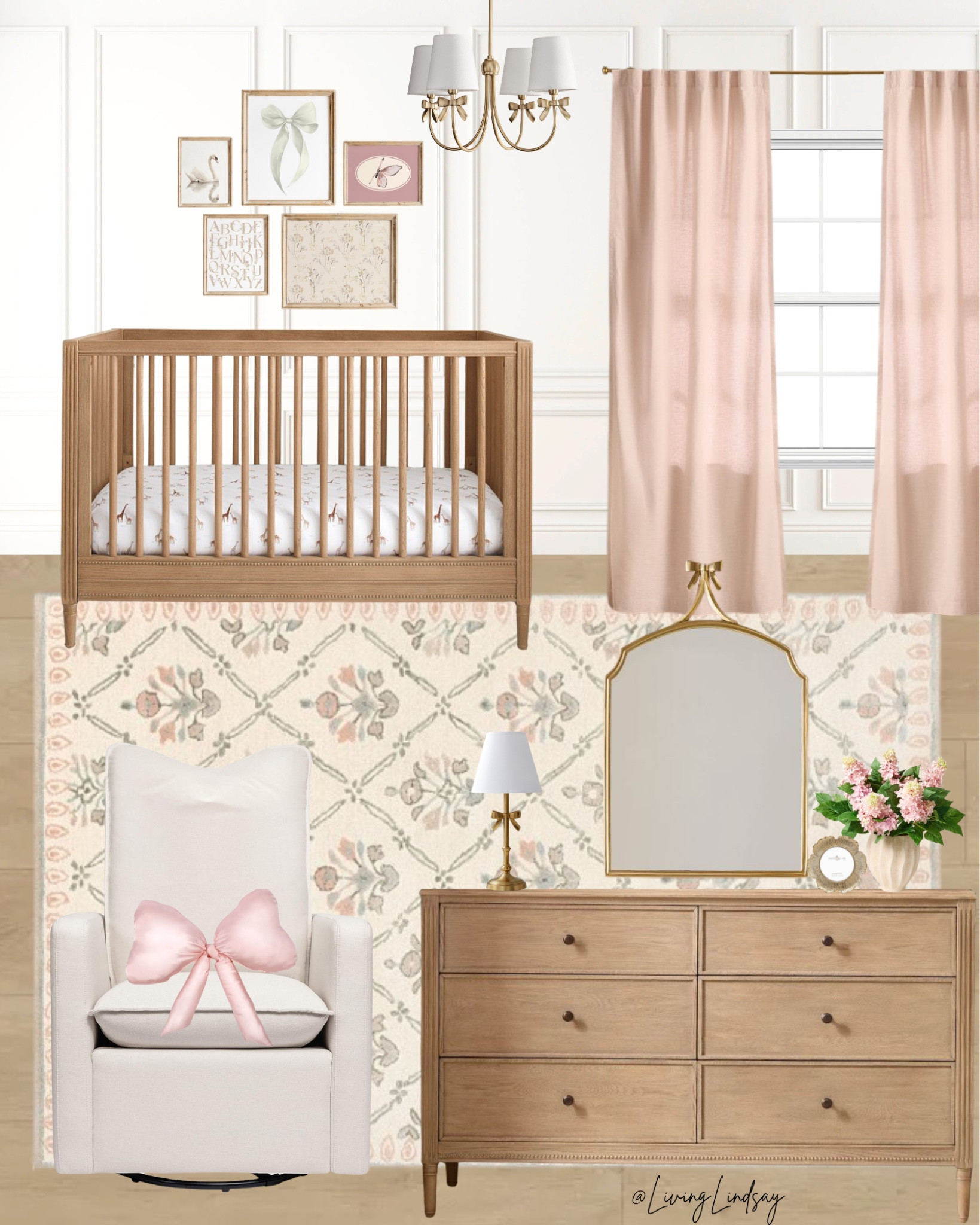 Baby girl nursery, pink bow, bow decor, bow lamp, bow light, bow pillow, classic nursery 

#LTKHome #LTKBaby #LTKFamily