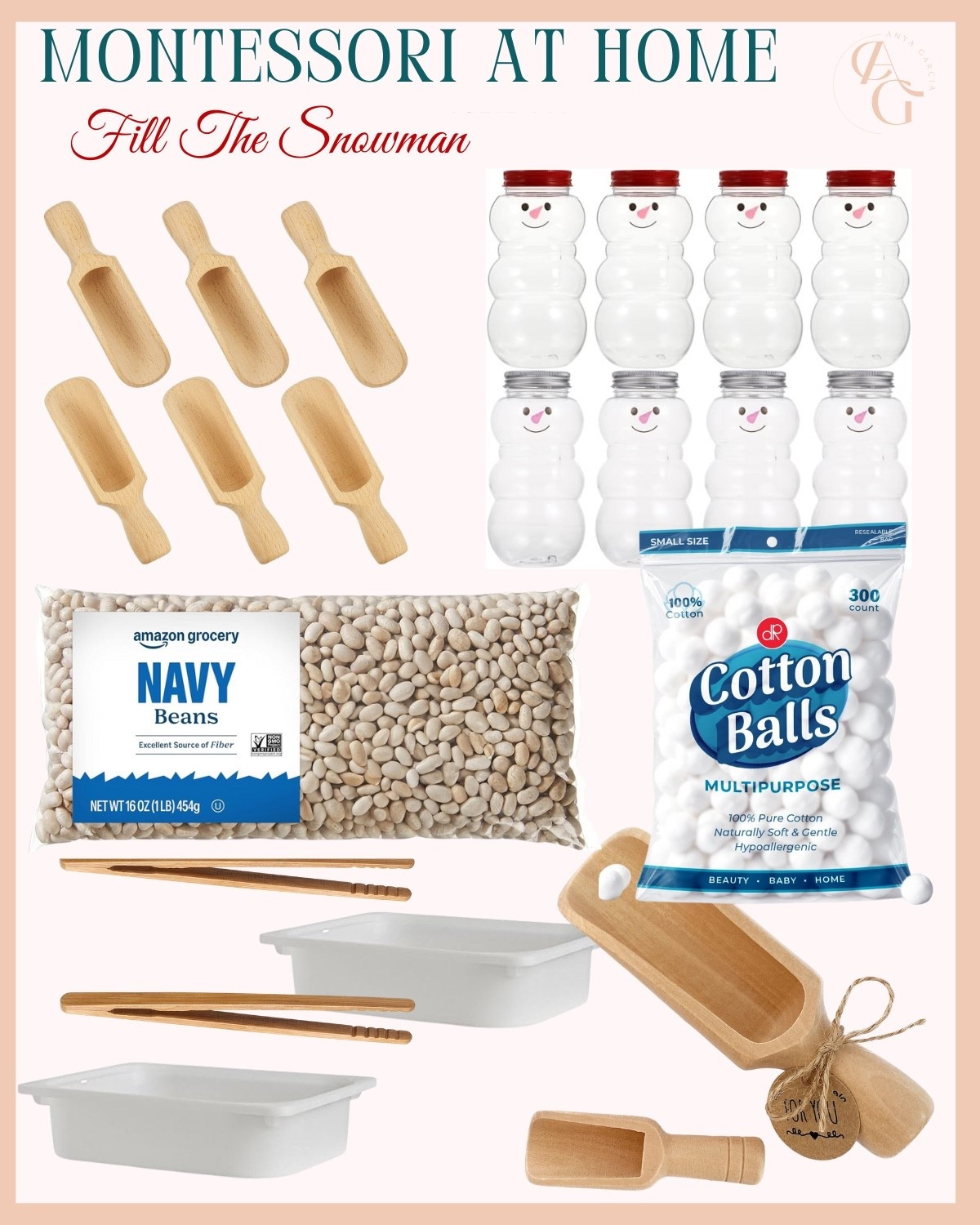 Montessori At Home ~ Fill the Snowman 

#LTKSeasonal #LTKKids #LTKHome