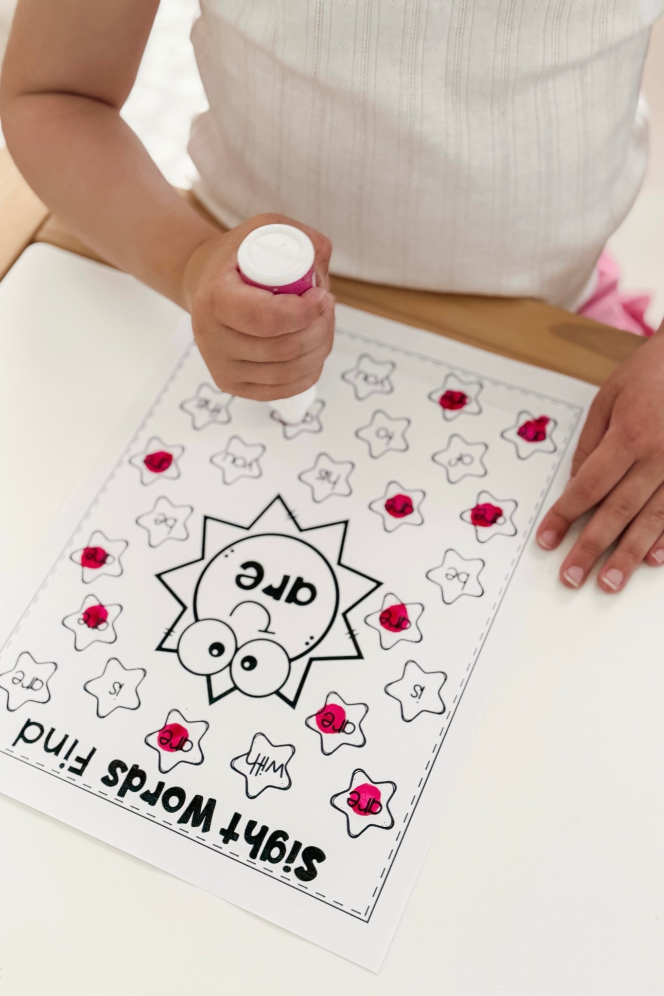 Camp Magic Playbook — Bookworm Week

Dot Marker Sight Word Seek-and-Find activity for our #LTKToddler 📚🐛

Our exact Sight Word printables were purchased from Planning Playtime, but I’ve linked some similar options. 

#LTKKids