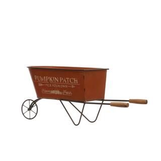 27.5" Pumpkin Patch Wheelbarrow Door Greeter by Ashland® | Michaels Stores