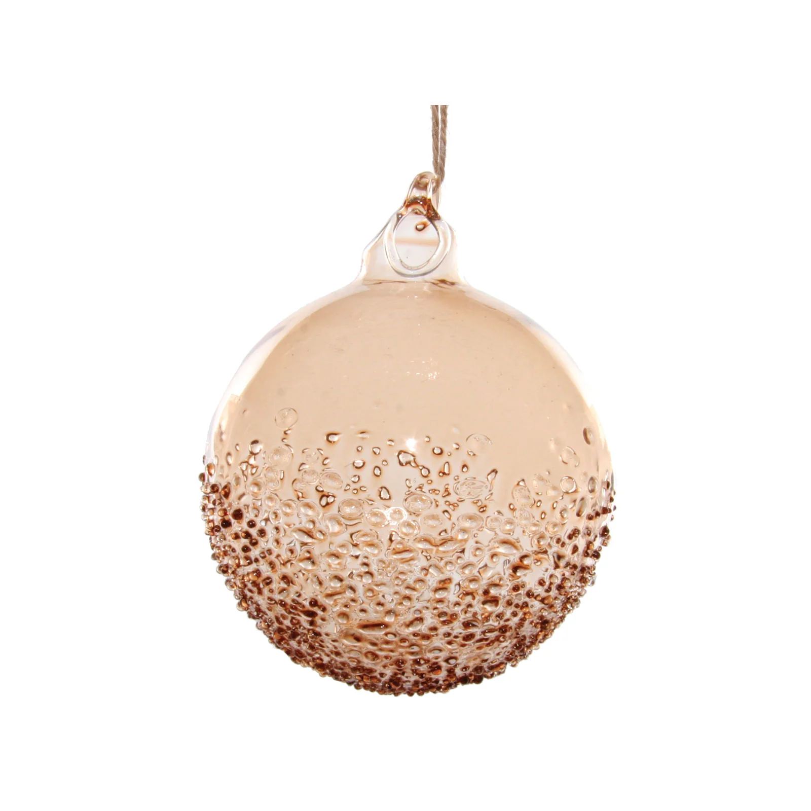Brown Glass Ornament | Brooke and Lou