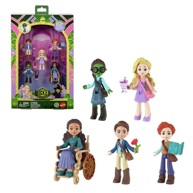 Buy Wicked Students of Shiz  5 Small Dolls & Accessories | Dolls | Argos | argos.co.uk