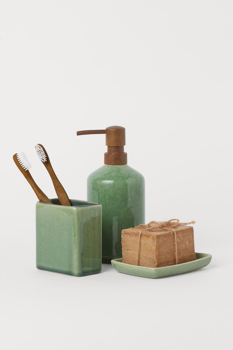 Stoneware Soap Dispenser | H&M (US + CA)