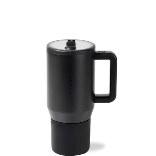 HydroJug Kids - 20 oz Insulated Kids Water Bottle with Flip Straw & Handle | Leak-Proof & Durable | Perfect for School, Sports, Lunch, Travel & Camp, Black | Amazon (US)