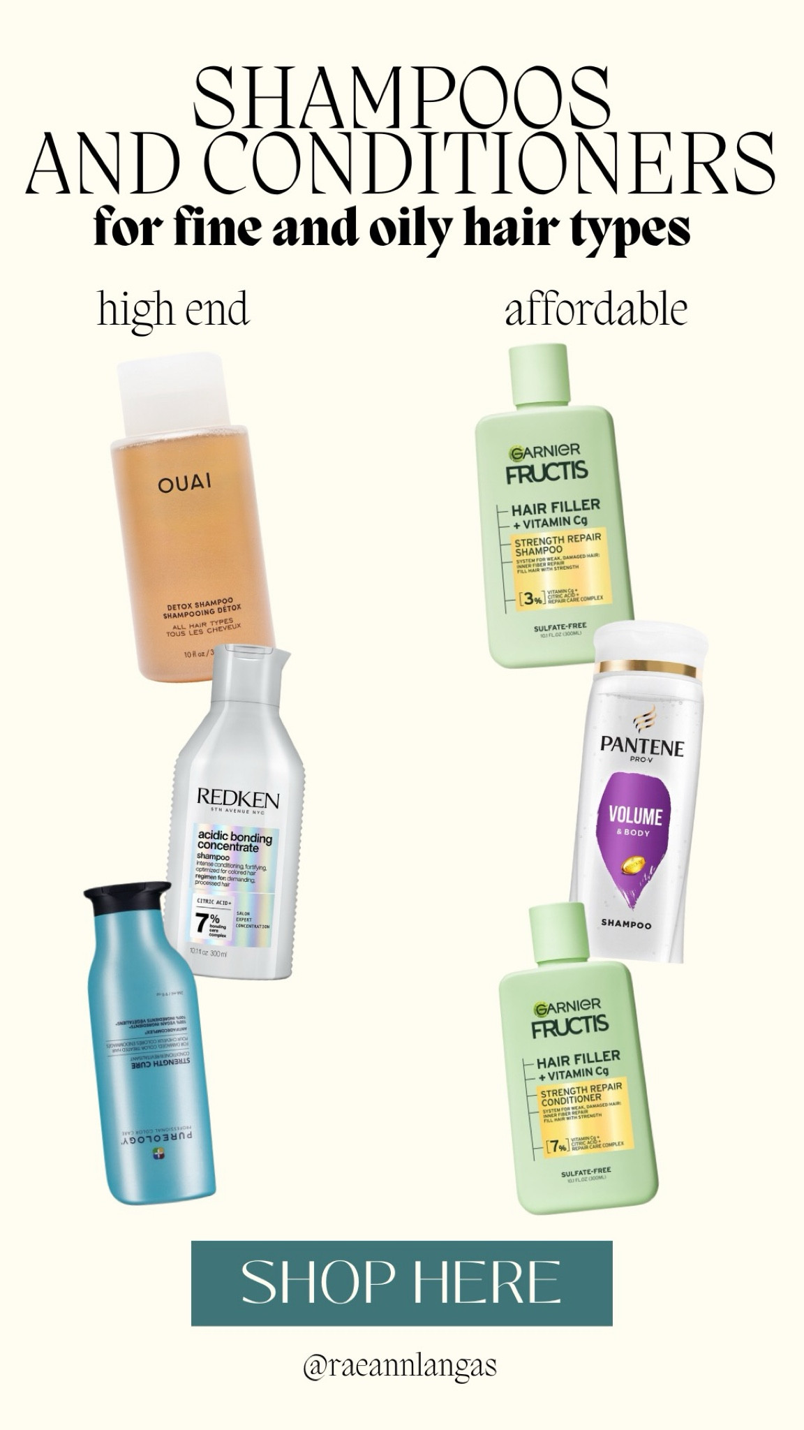 All my favorite shampoos and conditioners for fine hair!

#LTKfindsunder100 #LTKstyletip #LTKbeauty