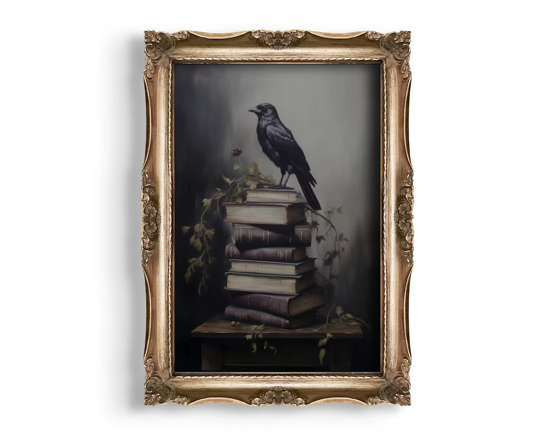 Still Life | Dark Academia Prints, Oil Painting Printable, Dark Cottagecore Aesthetic, Moody Deco... | Etsy (US)