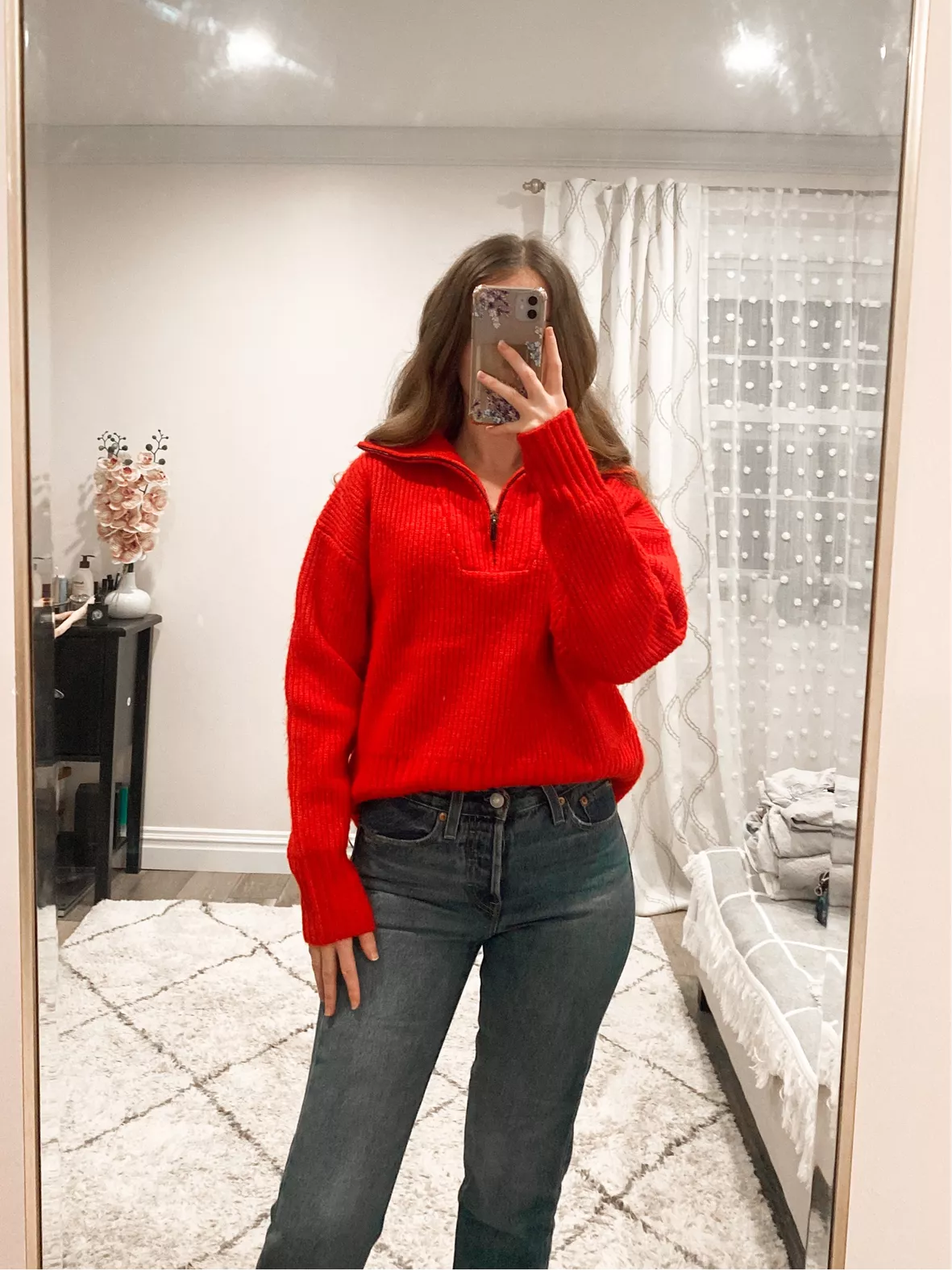 Outfits in Real Life: A Cute Sweater and Jeans Outfit