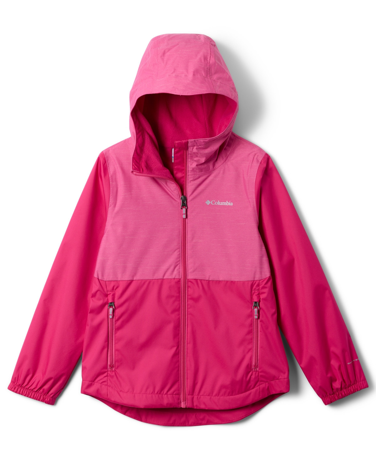 Columbia Girls' 5-20 Rainy Trails Iii Fleece Lined Jacket - Guava Pink | Macy's