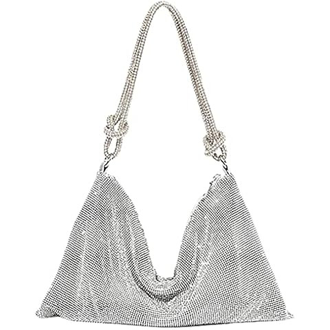 YIKOEE Glitter Rhinestone Purse Crystal Evening Clutch Bag | Amazon (US)