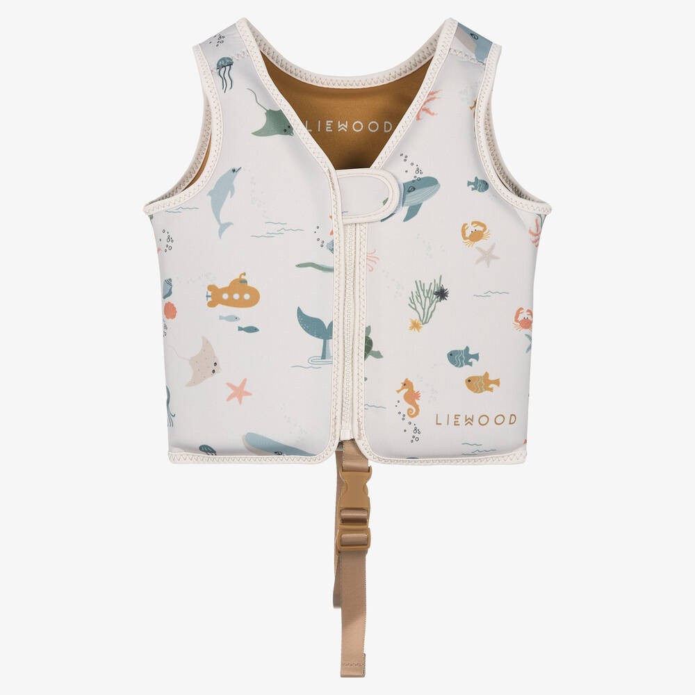 Ivory Swimming Float Vest | Childrensalon