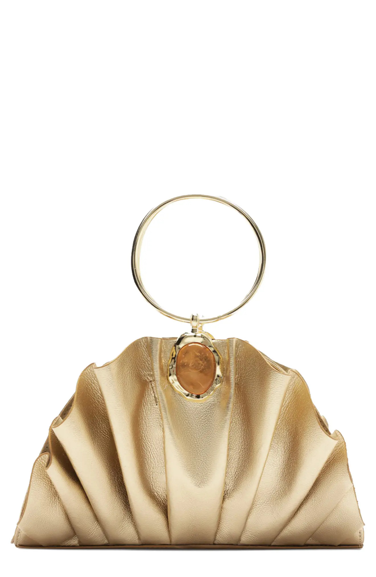 Small Ravena Leather Clutch (Women) | Nordstrom | Nordstrom