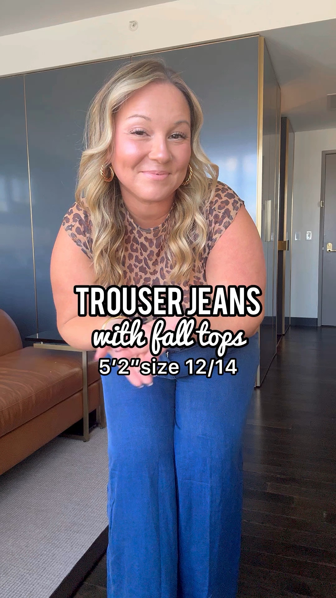 Trouser jeans with fall tops! 
Wearing size 12 short in the trouser jeans
Abercrombie tops are size XL 
Aritzia top is size Large (size up it runs small) 
Cupshe top is size Large

Fall styles, jeans, midsize style, fall outfits, date night style, date night outfit, curvy denim, petite style 

#LTKFallSale #LTKOver40 #LTKMidsize