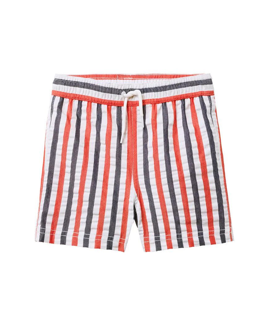 Janie and Jack Recycled Striped Seersucker Swim Trunk | Shop Simon