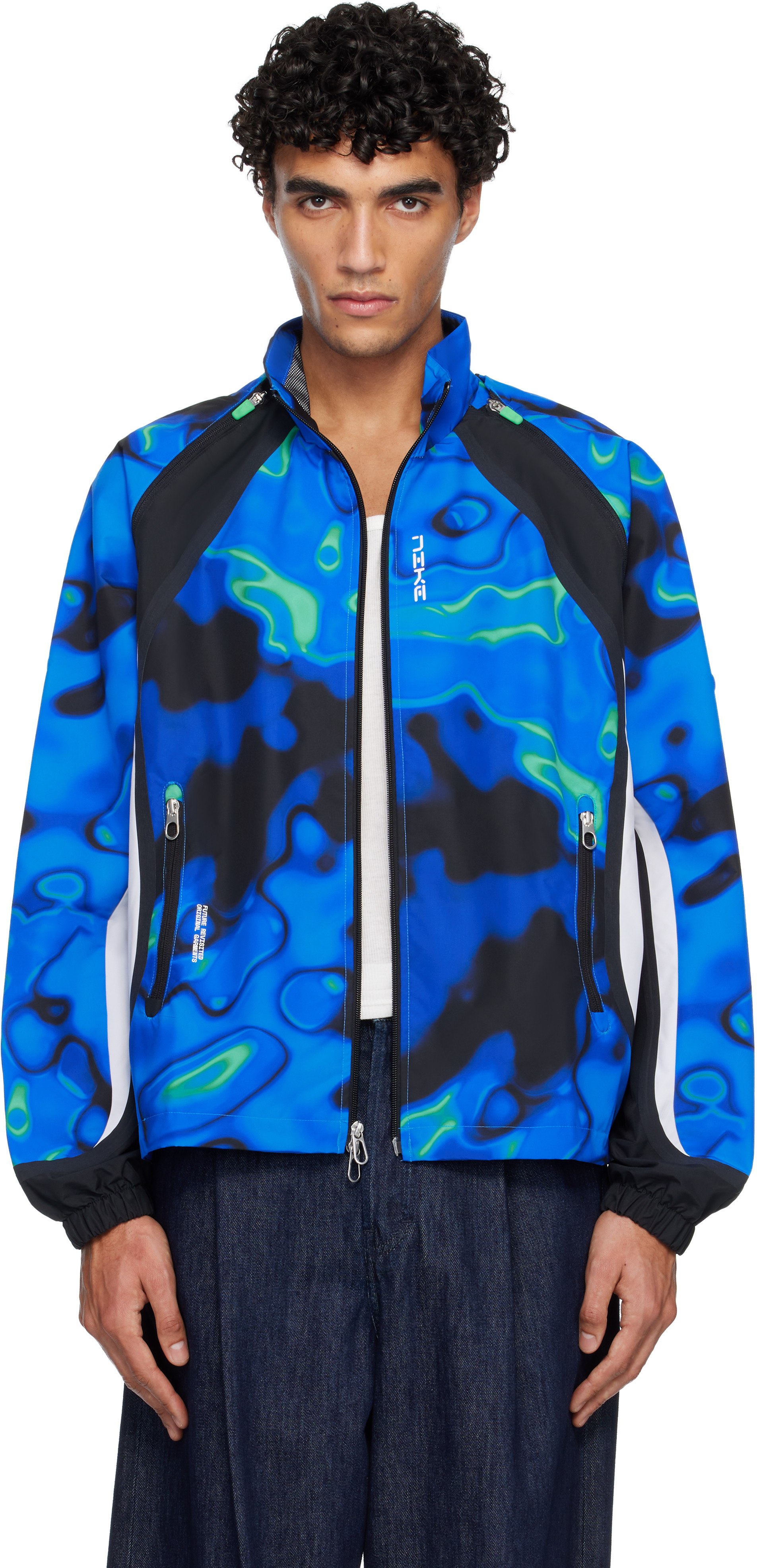 Nike Blue Nike Project F.R.O.G. Storm-FIT Track Jacket | SSENSE