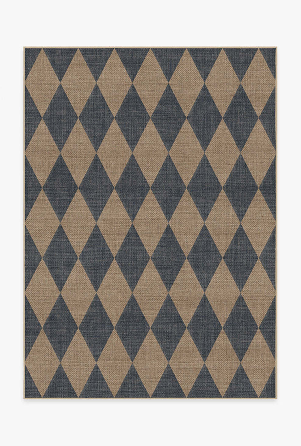 Palazzo Soft Navy Re-Jute Rug | Ruggable