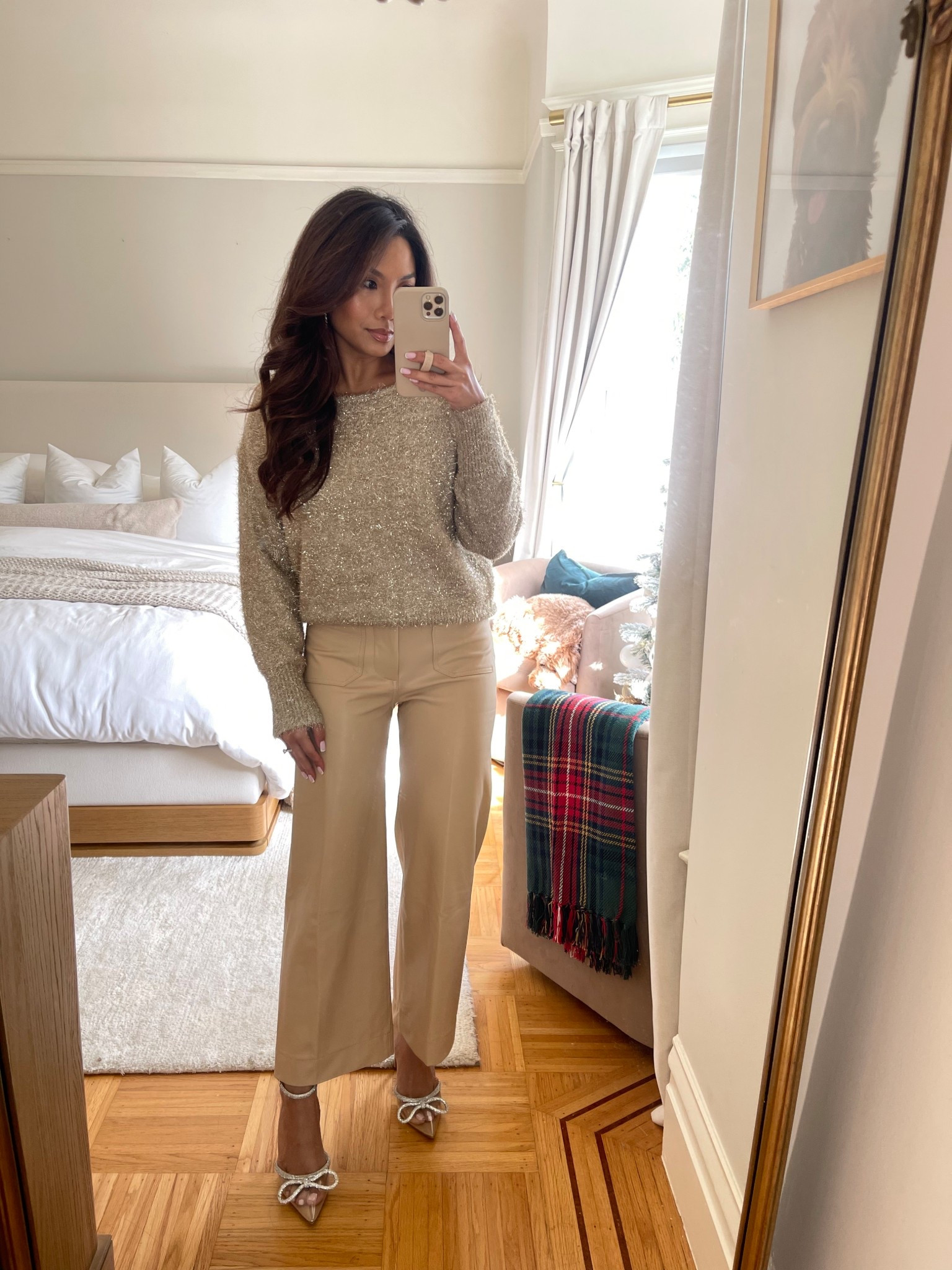 Anthropologie sale! $50 off $150, $100 off $300, and $150 off $500

Sizing:
Sweater - tts, xs
Pants - tts, 25
Heels - old linked similar 

#LTKHoliday #LTKSaleAlert #LTKootd