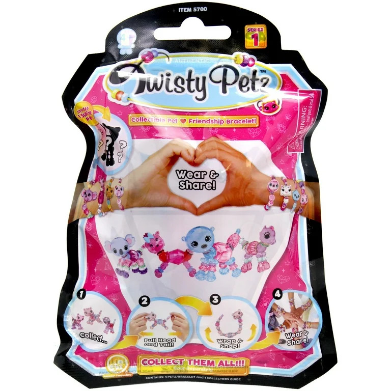 Twisty Petz Series 1 Collectible Pet Friendship Bracelet Mystery Pack - Walmart.com | Walmart (US)