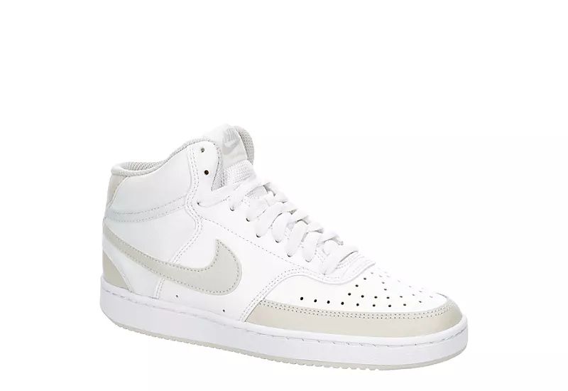 Nike Womens Court Vision Mid Sneaker - Off White | Rack Room Shoes