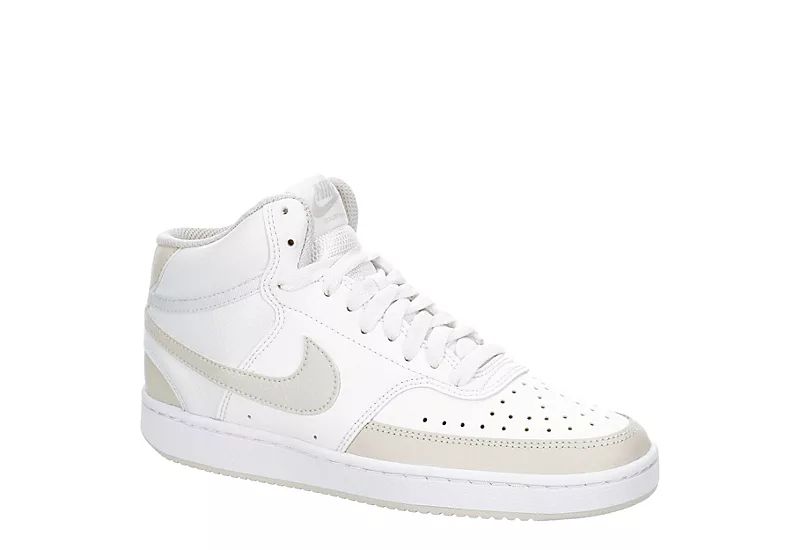 Nike Womens Court Vision Mid Sneaker - Off White | Rack Room Shoes