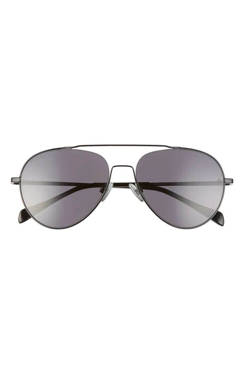 58mm Polarized Aviator Sunglasses | Nordstrom