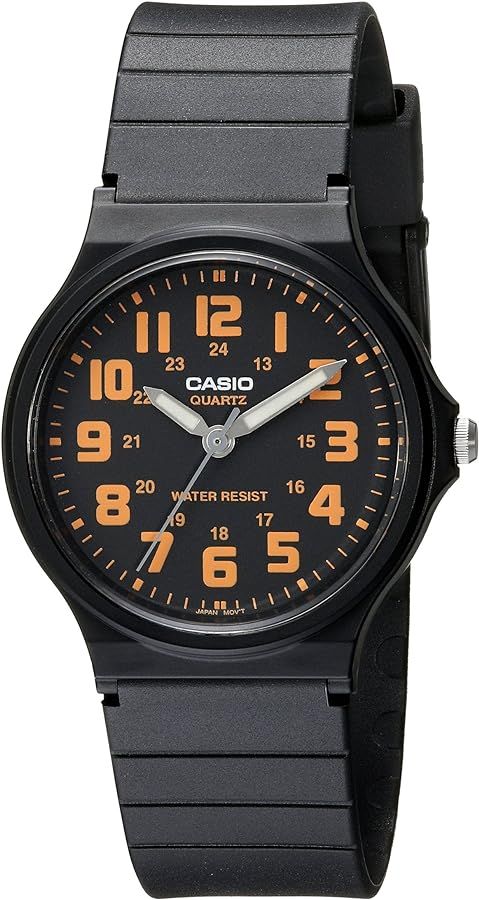 Casio Unisex MQ-71-4BCF Classic Luminous Hands Watch With Black Resin Band | Amazon (US)