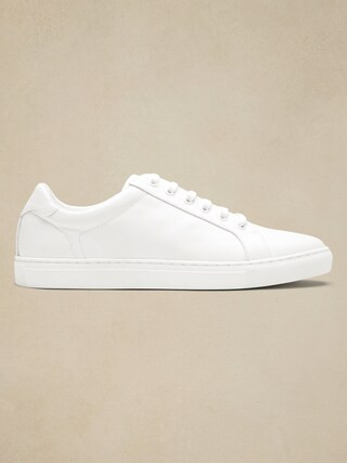 Vegan Leather Sneakers | Banana Republic Factory