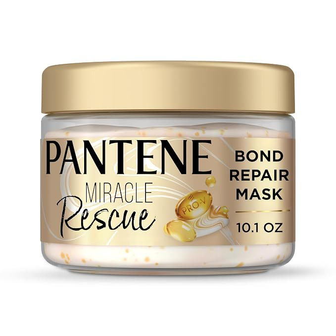 Pantene Miracle Rescue Hair Mask, Intensive Bond Repair with Melting Pro-V Pearls, Melts Away Dam... | Amazon (US)