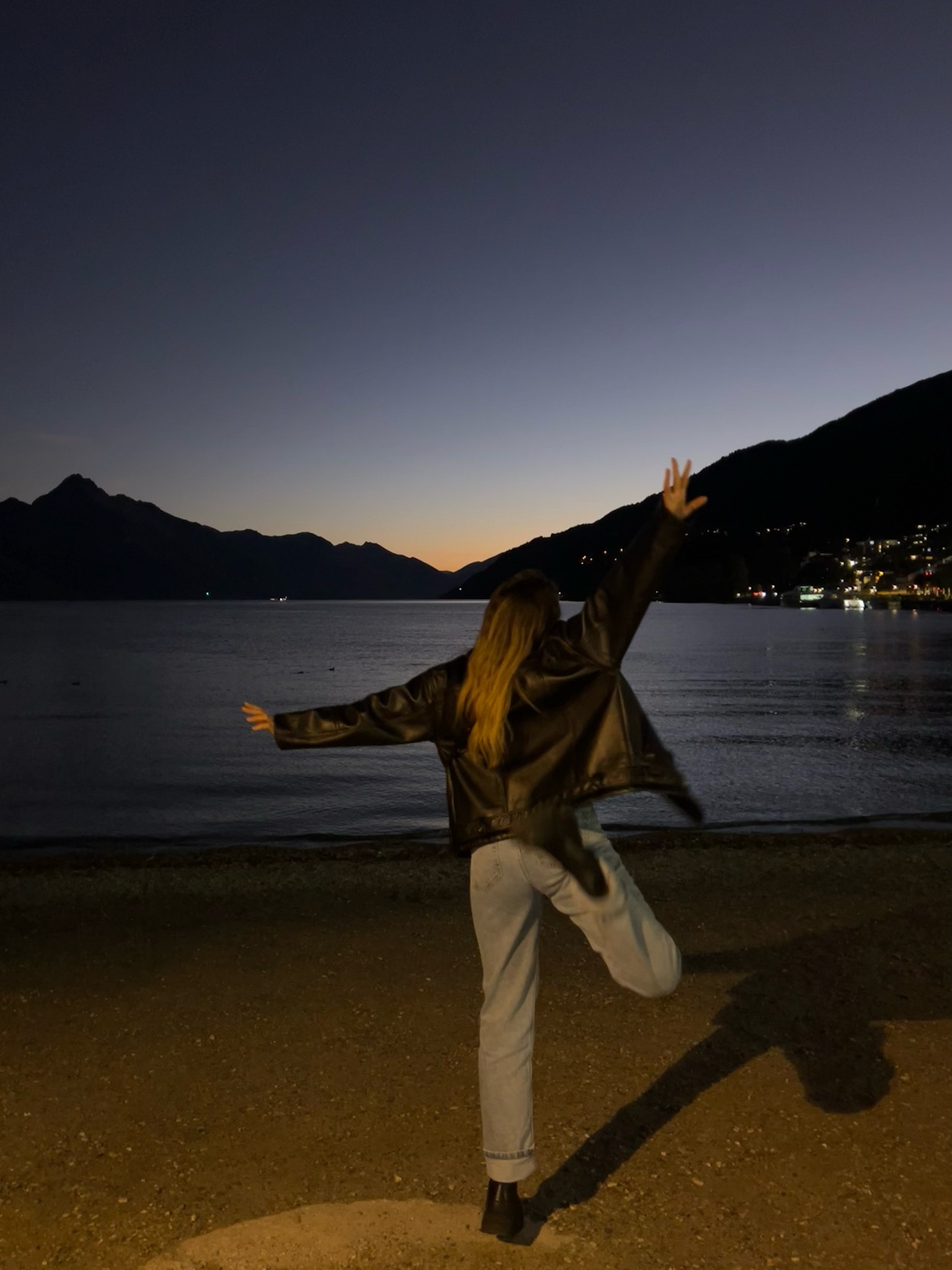 Leather jacket with straight leg blue jeans and chunky black boots - the perfect outfit for spring! 

#LTKeurope #LTKstyletip #LTKunder100