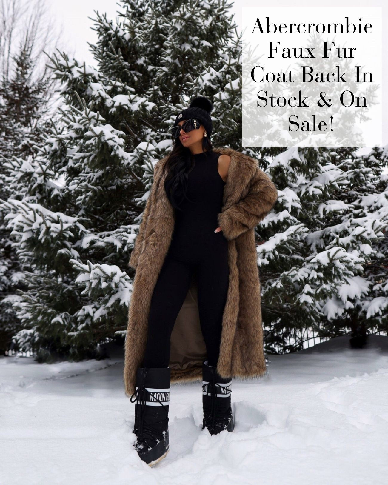 Abercrombie faux fur coat back in stock and on sale
Casual winter outfit 


#LTKSeasonal #LTKSaleAlert #LTKStyleTip