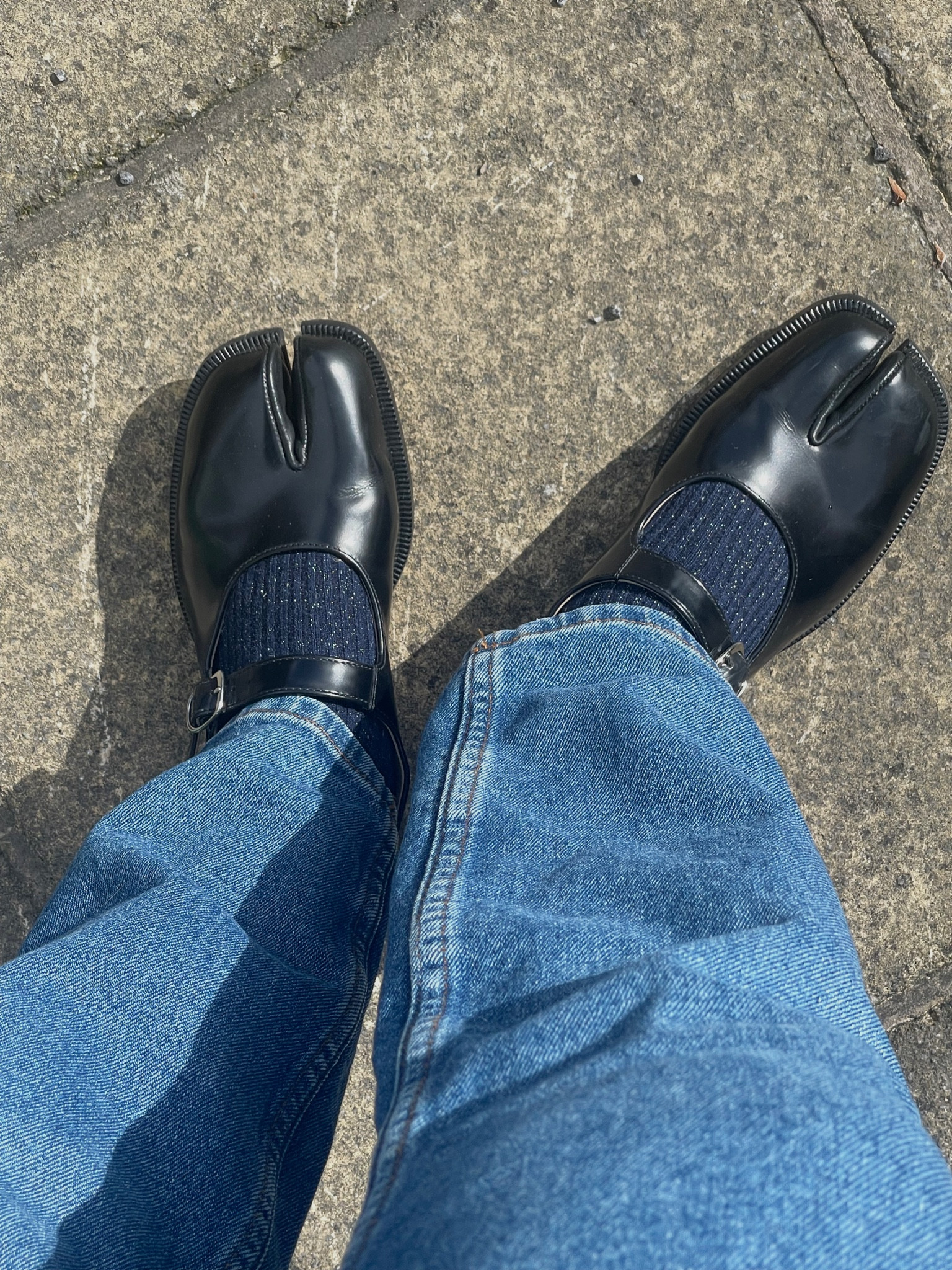 Glitter socks 
Tabi shoes 
Autumn shoes 

#LTKautumn