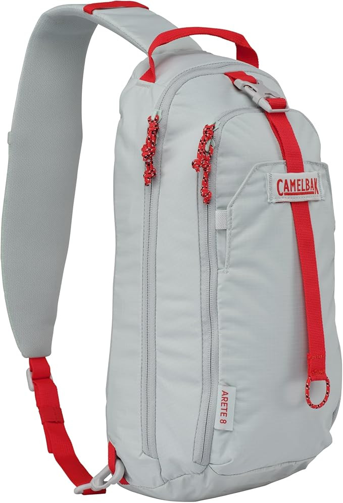 CamelBak Arete Sling 8 Hike Pack, Lightweight Sling Design for Day Hikes and Travel, Silver Mist | Amazon (US)