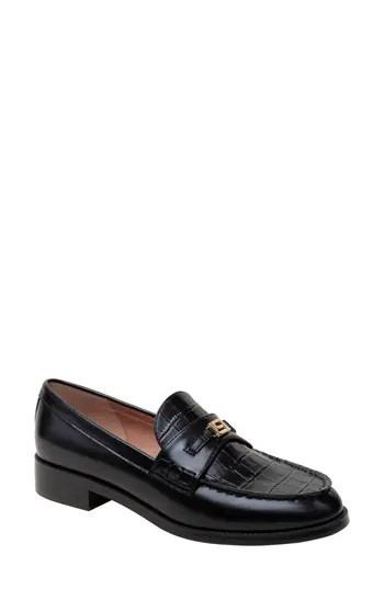 Linea Paolo Endy Bit Loafer in Black at Nordstrom Rack, Size 7.5 | Nordstrom Rack