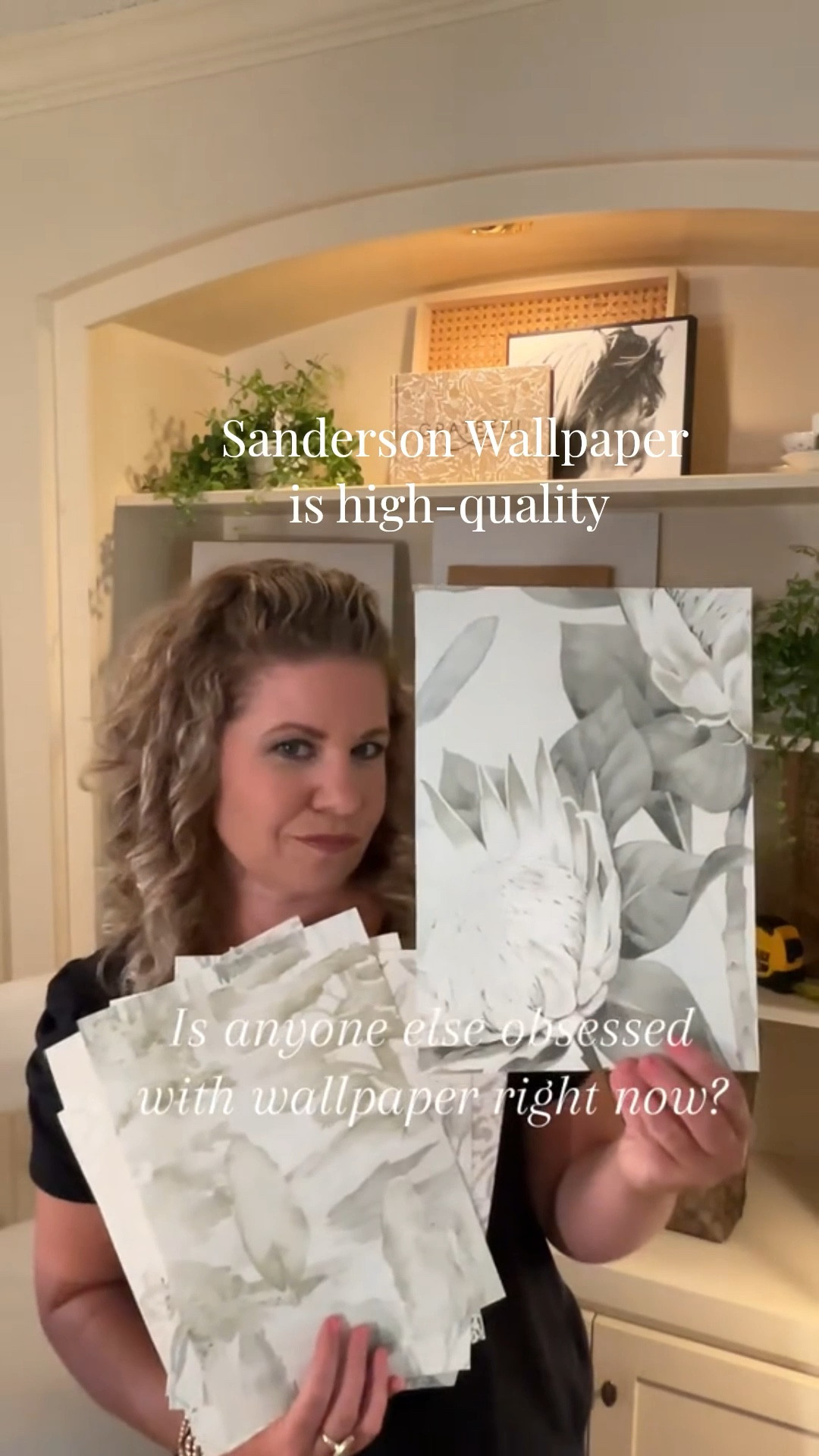 Transform your walls into art. 

This high-quality Sanderson wallpaper adds timeless beauty and texture, instantly solving the problem of blank, uninspired walls. 

The outcome? A room that feels curated, luxurious, and unforgettable, proof that details make the biggest impact.

Shop my links here! 

#SandersonWallpaper #LuxuryWallpaper #HighQualityDesign #WallpaperGoals

#LTKHome #LTKStyleTip