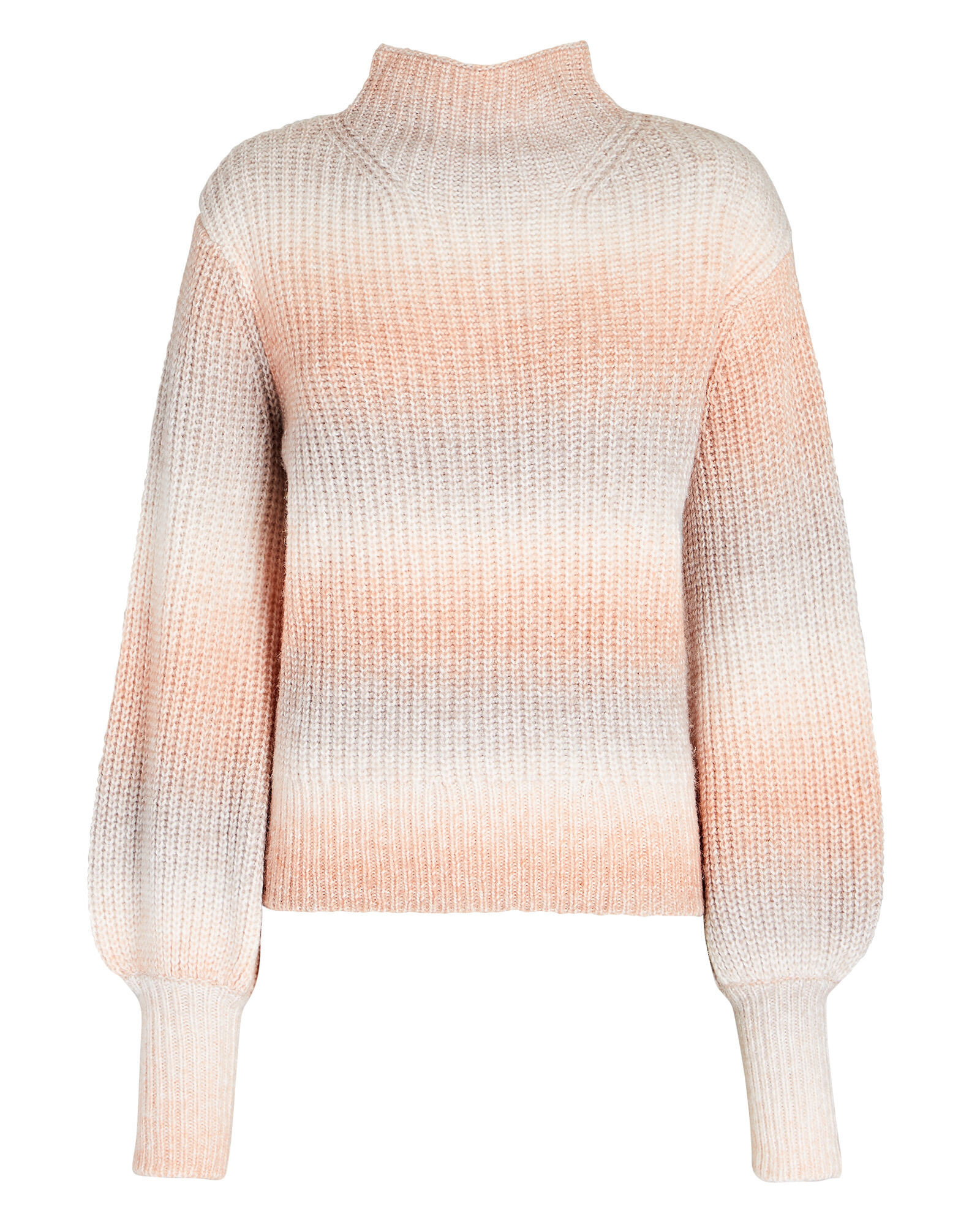 Sylvie Puff Sleeve Ombré Knit Sweater | INTERMIX
