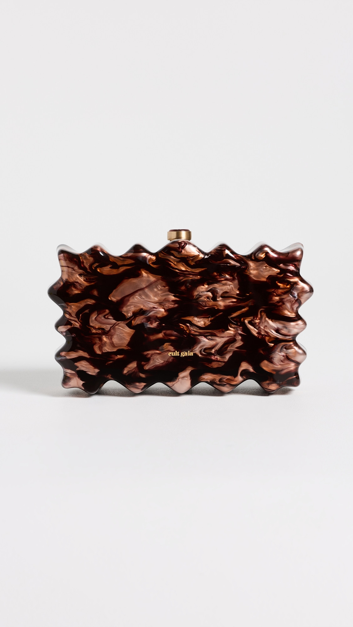 Cult Gaia Paloma Clutch Bronze One Size | Shopbop