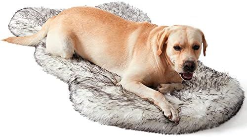 Medario Faux Fur Dog Bed, Memory Foam Dog Bed Pad with Luxury Faux Fur Cover, Ultra Soft Warm Plu... | Amazon (US)