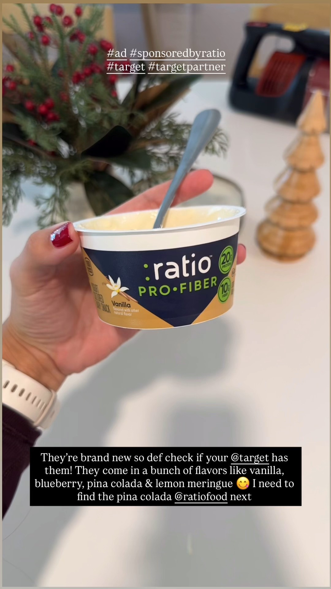 #AD Super excited about this new @Target find today! I always have a hard time finding high fiber and protein snacks. The @ratiofood Pro-Fiber are great because they have 20g of protein and 10g of fiber. They are my new fave afternoon snack! #SponsoredbyRatio #target #targetpartner


#LTKfitnessgoals #LTKfoodie #LTKActive