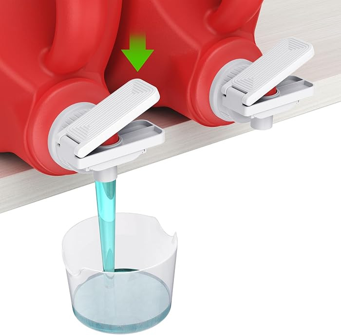 KMOUANTS [2 Pack] Laundry Detergent dispenser Nozzle Switch Holder, Upgraded Nozzles Switch Easil... | Amazon (US)